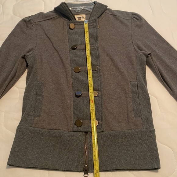 NWOT Fossil Military-Style Gray Sweater - Picture 12 of 12
